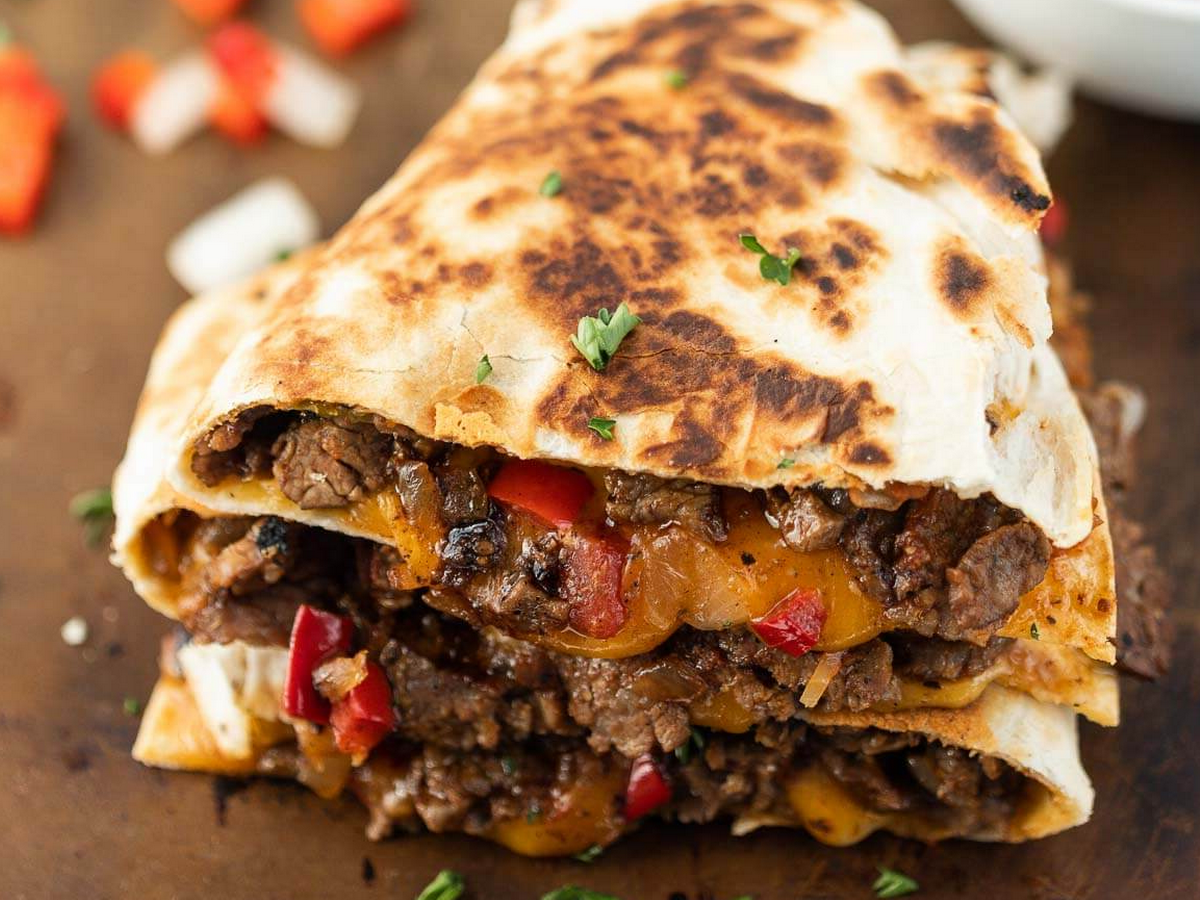 loaded steak quesadilla recipe