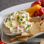 Whipped Cream Cheese and Bell Pepper Dip Recipe