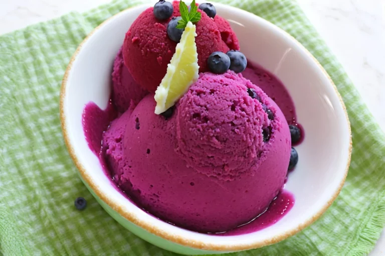 Blueberry Sorbet Recipe