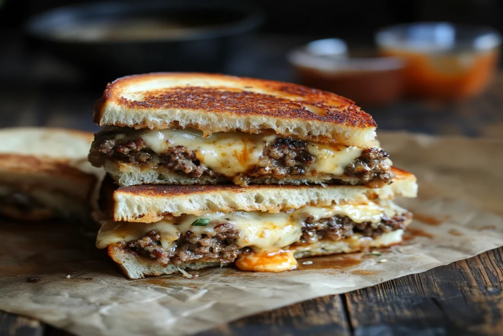 Patty Melts with Secret Sauce