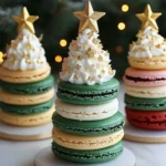 Festive Macaron Christmas Trees Recipe