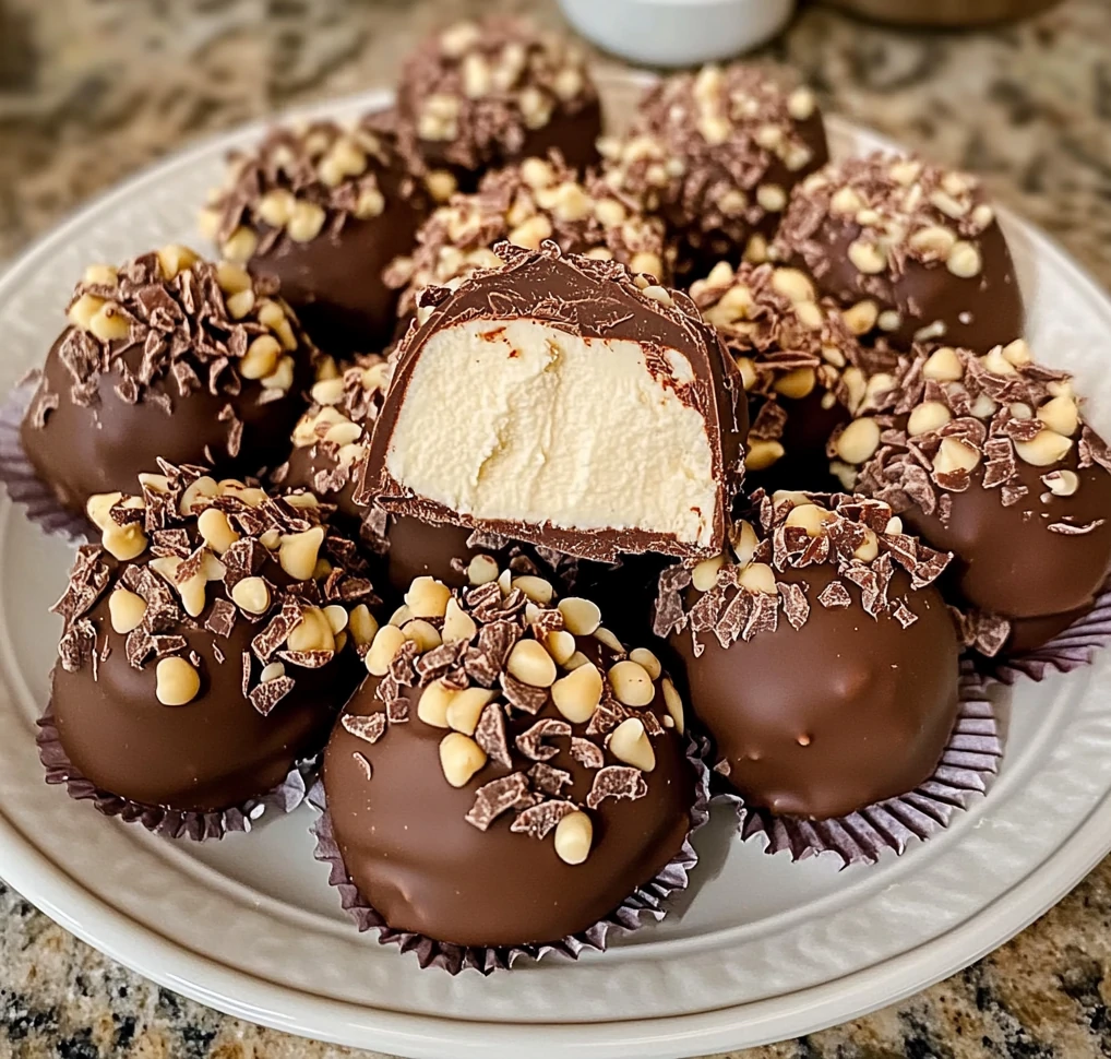 Cream Cheese Chocolate Truffles