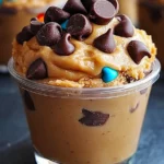 No-Bake Chocolate Chip Cookie Dough Cups