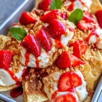 Strawberry Cheesecake Nachos