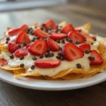 Strawberry Cheesecake Nachos