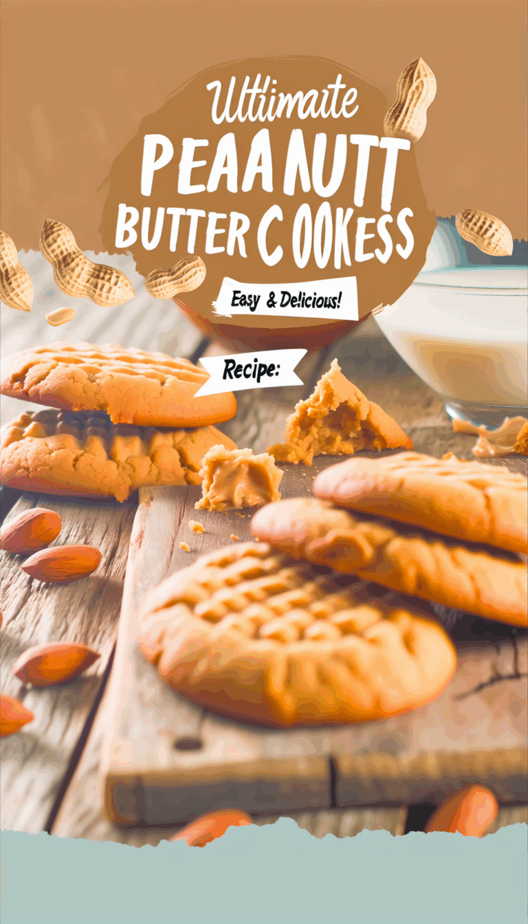 Peanut Butter Cookies Recipe