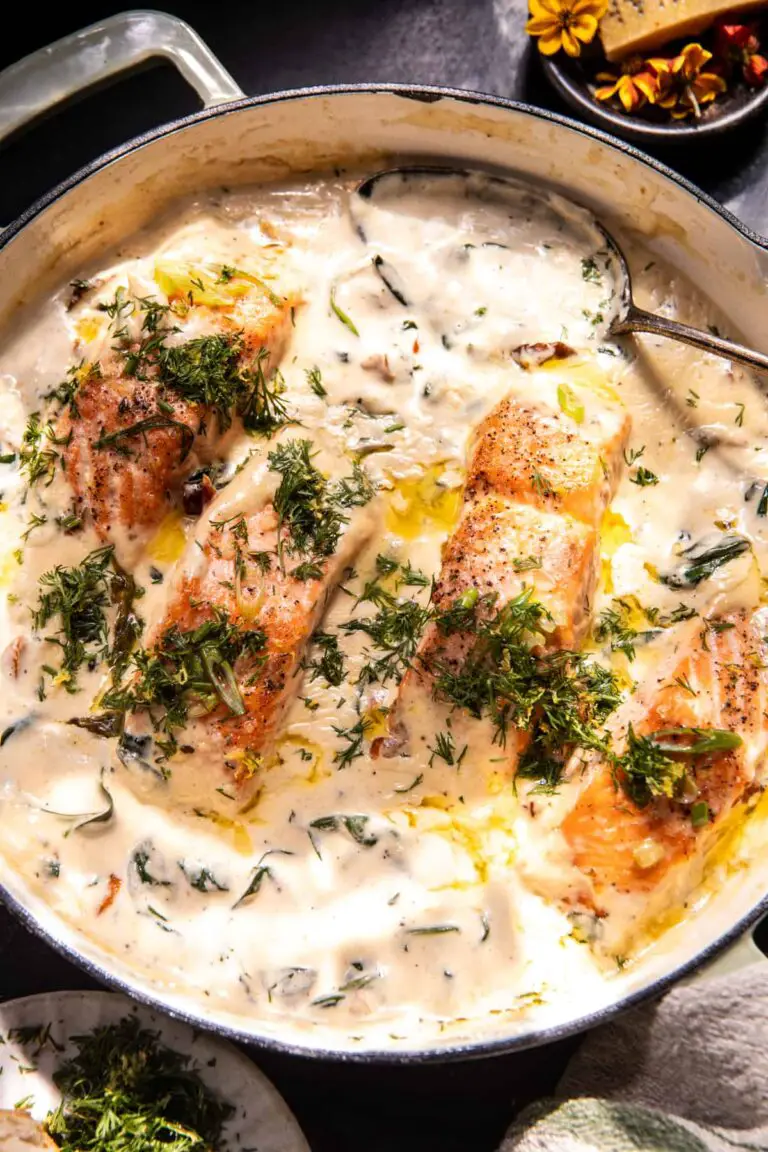Creamy Garlic Butter Salmon Recipe
