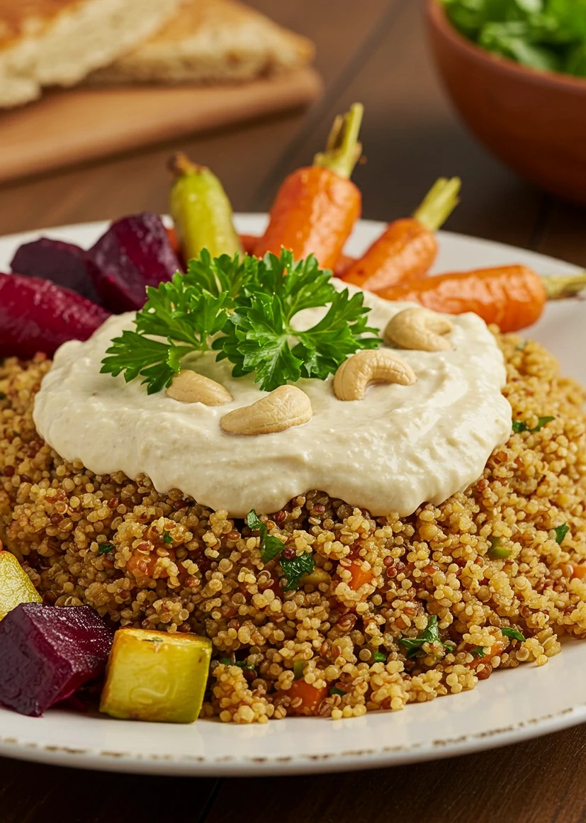 Delicious Vegan Mansaf