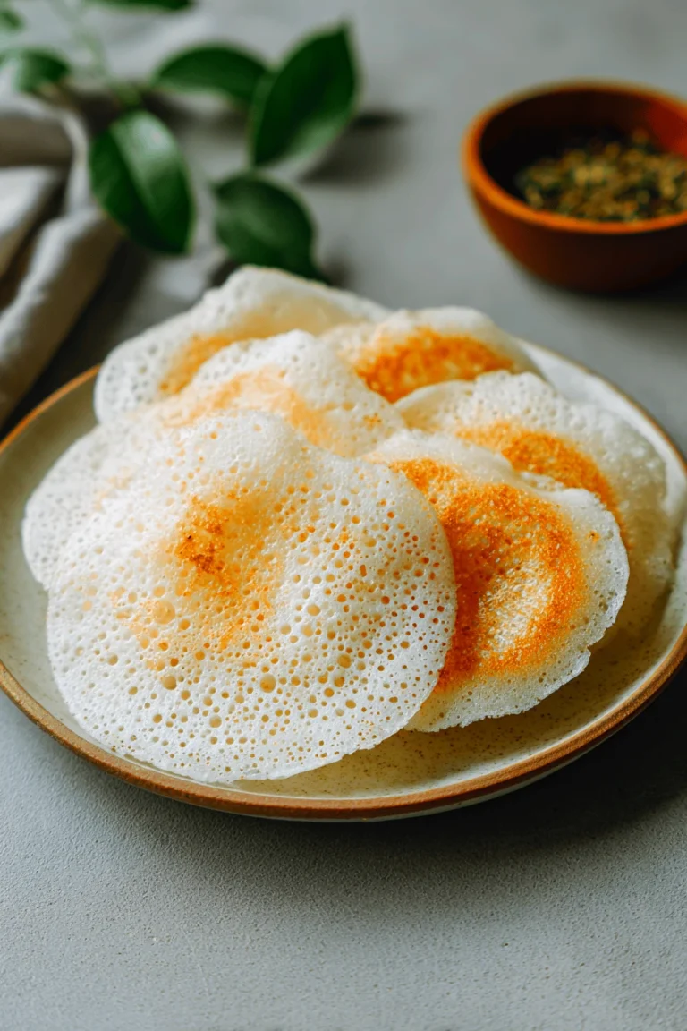 Easy Appam Recipe for Soft Fluffy Pancakes