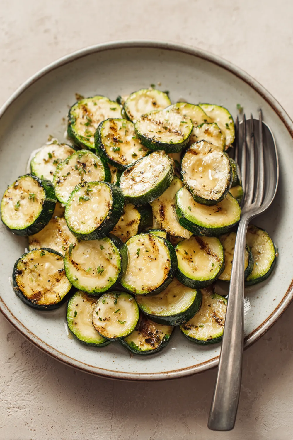 Crispy air fryer zucchini recipe in 10 minutes