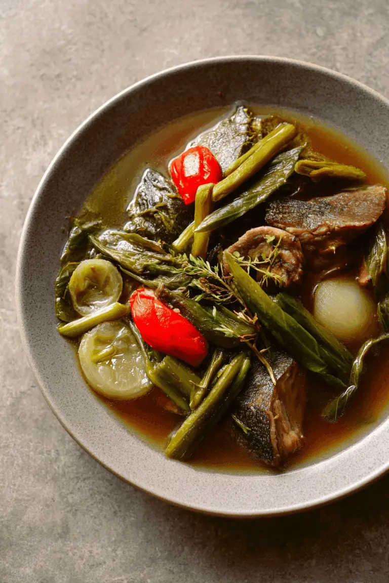 Easy Sinigang Recipe: Classic Filipino Sour Soup