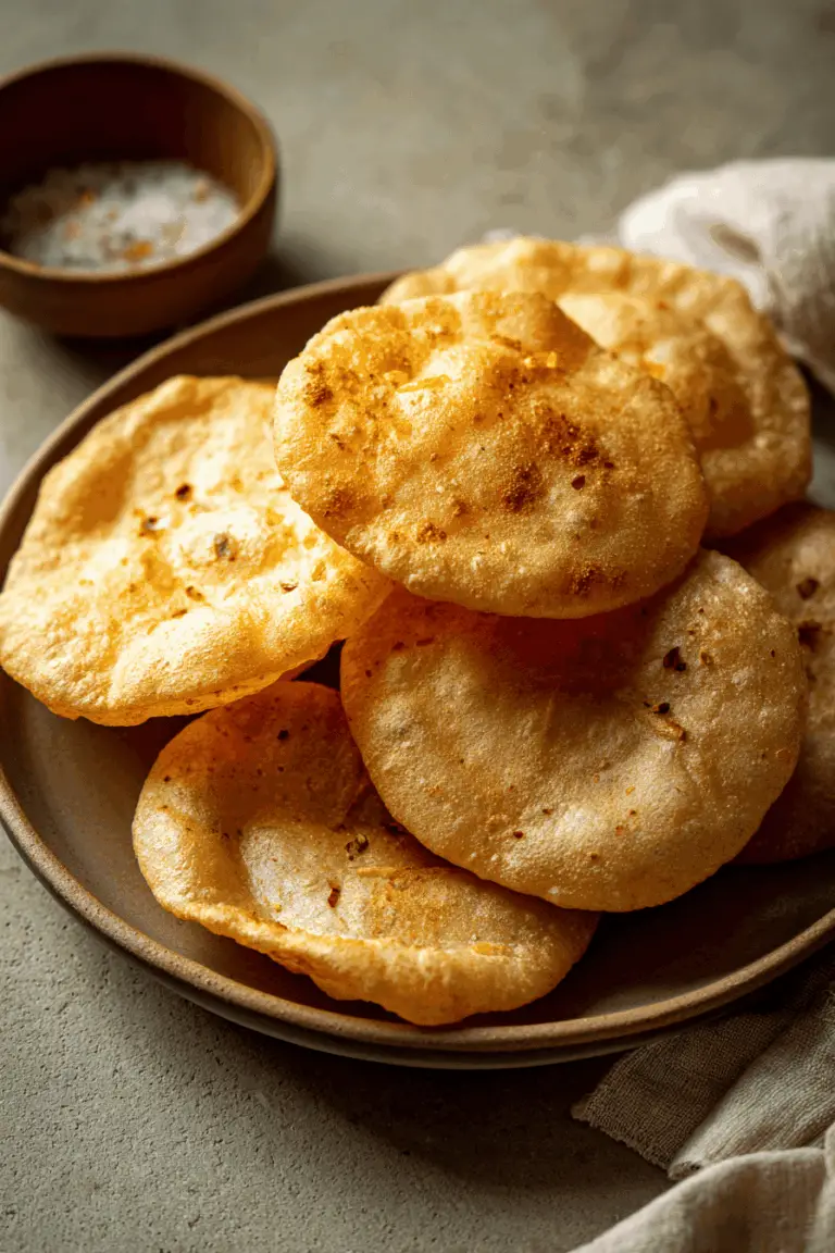 Easy Poori Recipe for Fluffy Bread