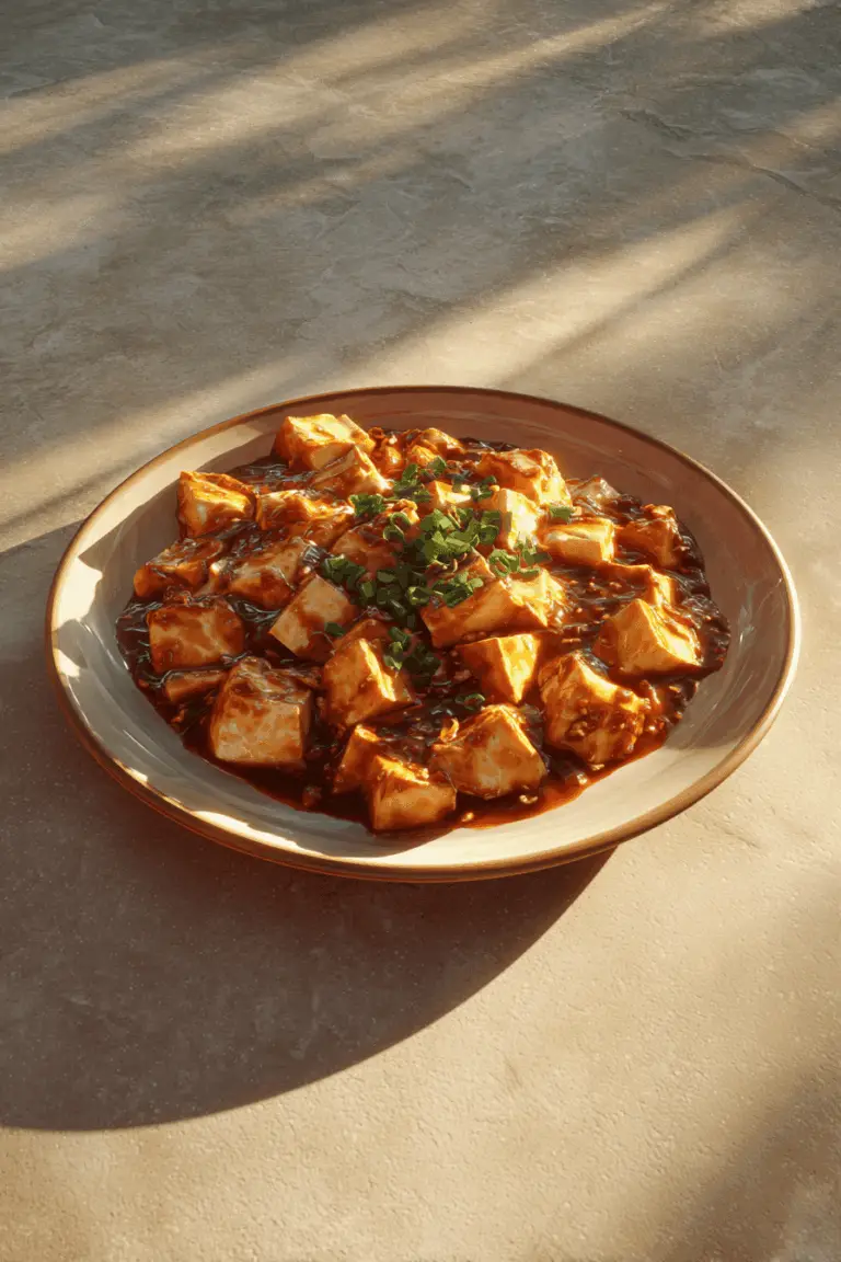 Easy mapo tofu recipe for spicy tofu lovers