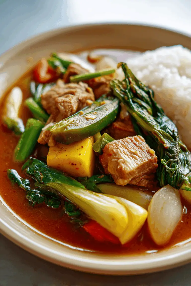 Sinigang na baboy recipe pork sour soup