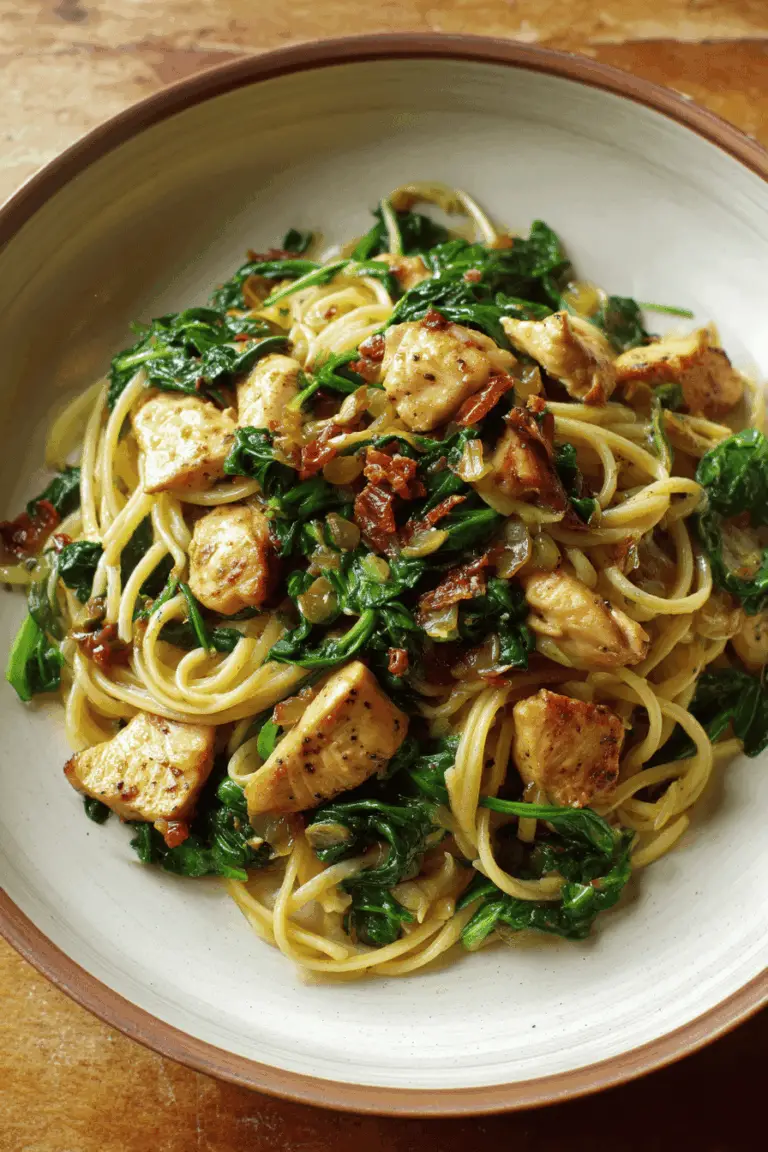 Creamy Tuscan chicken pasta recipe in 30 minutes