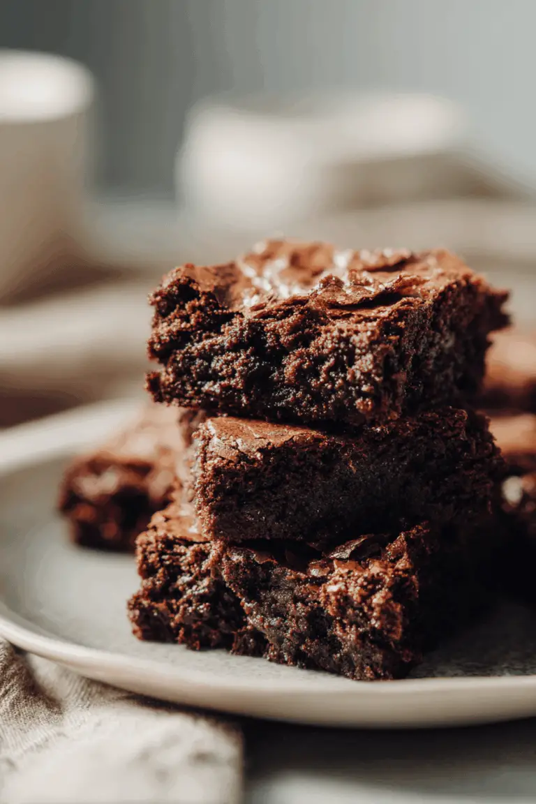 Easy fudgy brownie recipe for chocolate lovers