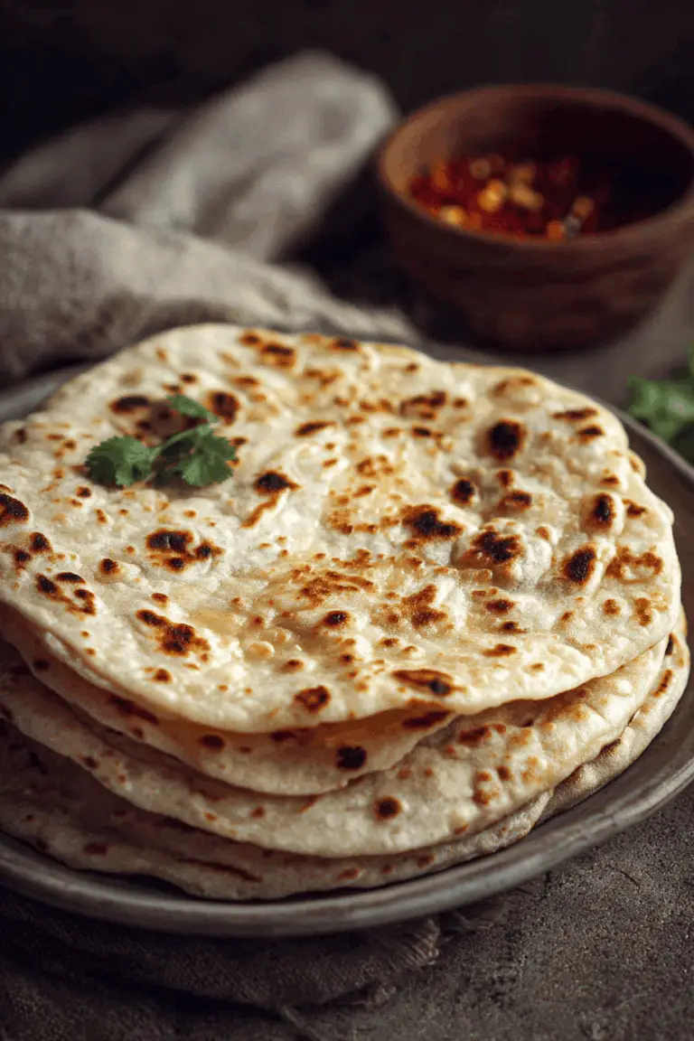 Easy chapati recipe for soft flatbreads