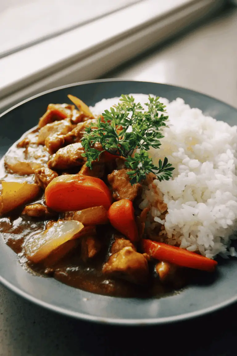 Easy Japanese curry recipe for busy weeknights