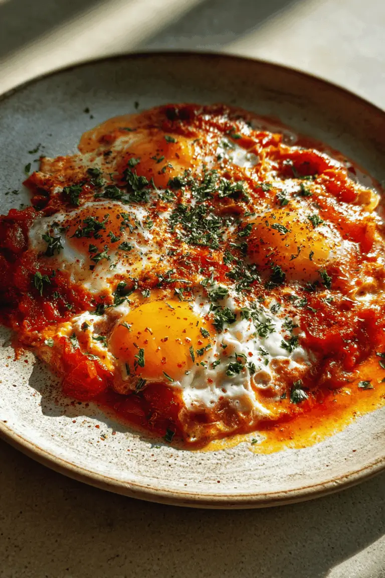 Easy Shakshuka Recipe for a Flavorful Breakfast
