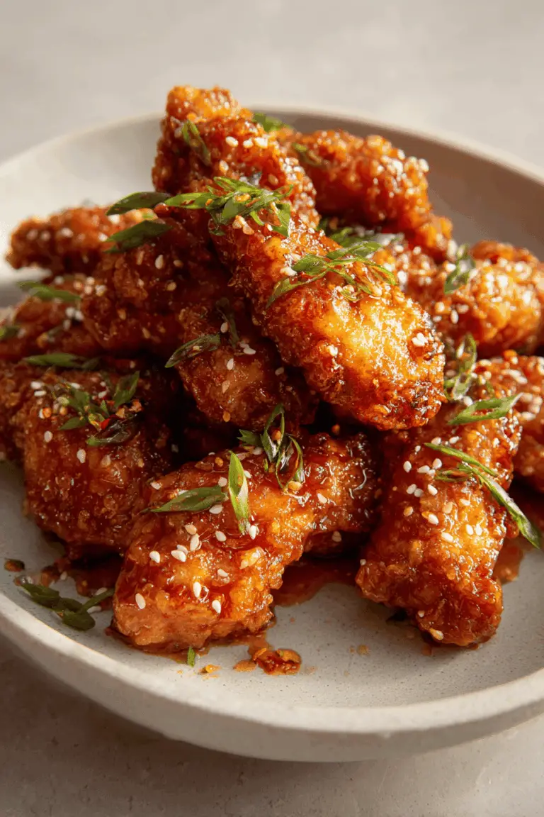 Korean fried chicken recipe crispy and spicy