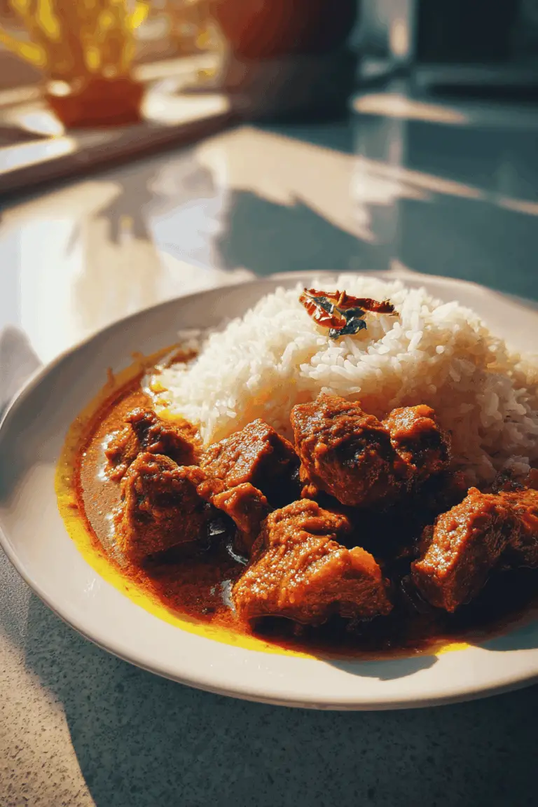 Easy beef curry recipe for weeknight dinners