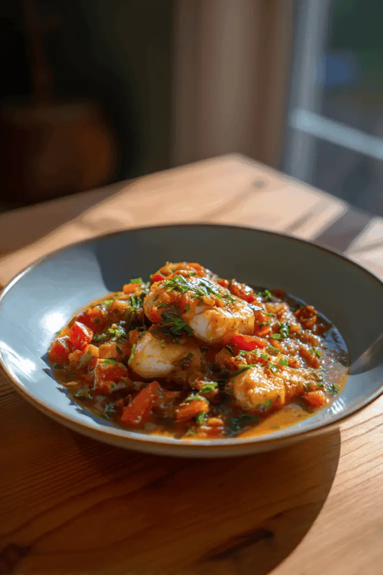 Easy fish stew recipe for busy weeknights