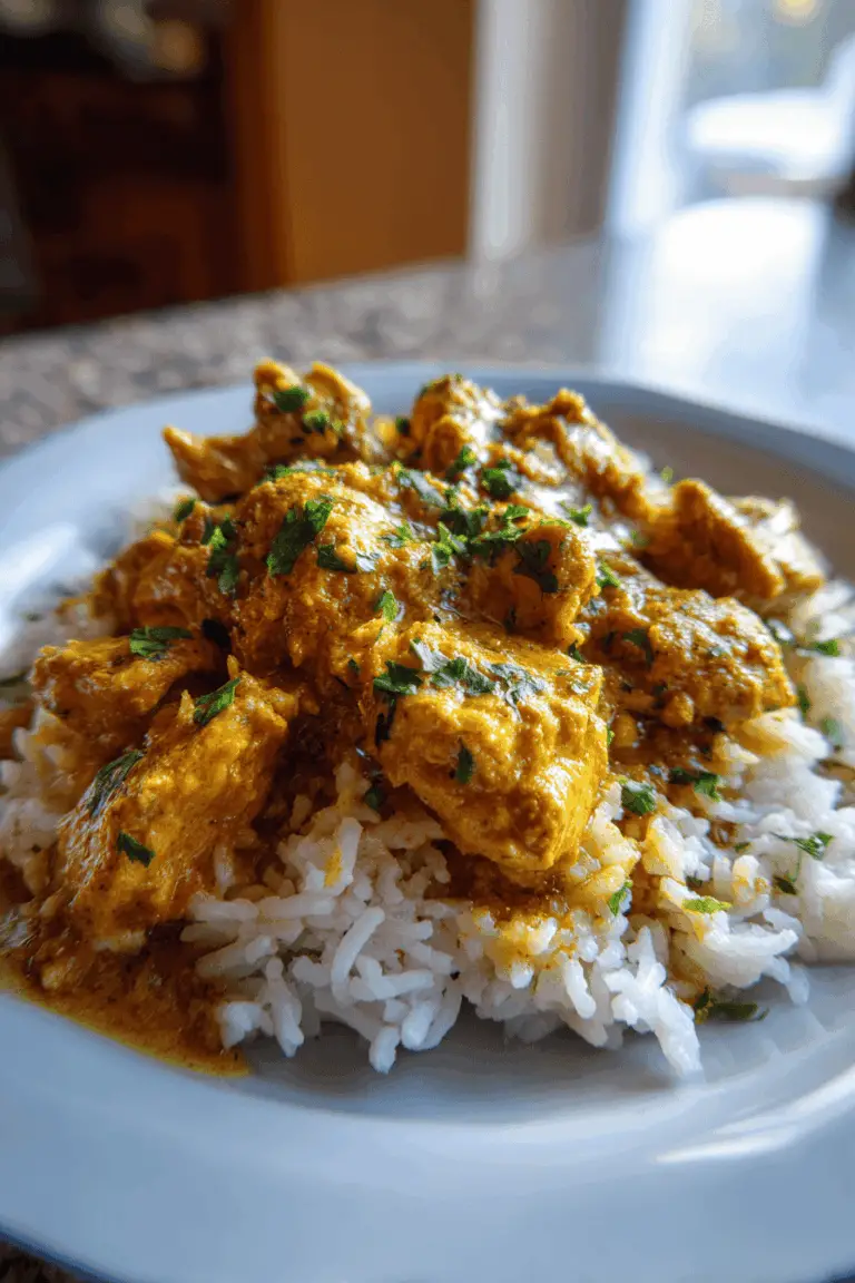 Easy chicken korma recipe for creamy curry
