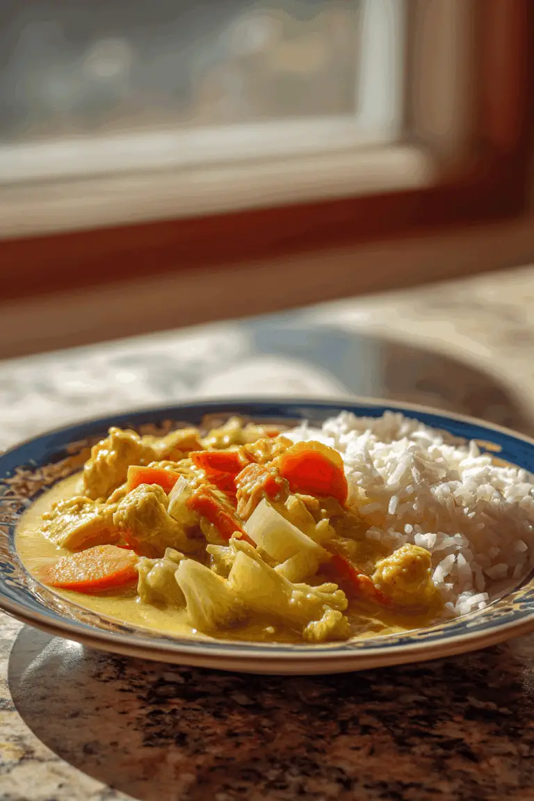 Easy mulligatawny recipe with lentils