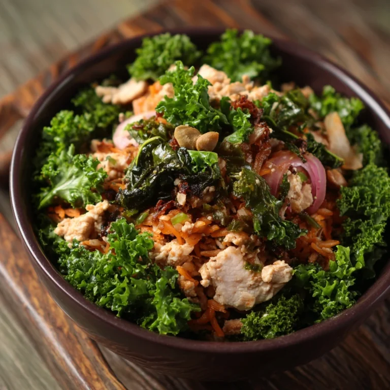 KALE-TURKEY RICE BOWL RECIPE
