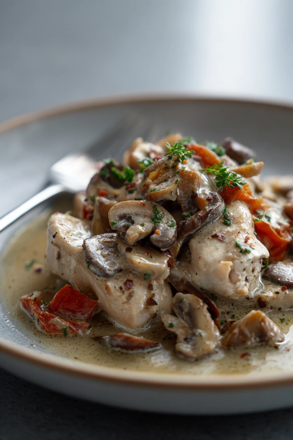 Easy chicken fricassee recipe for cozy dinners - Step by step recipe