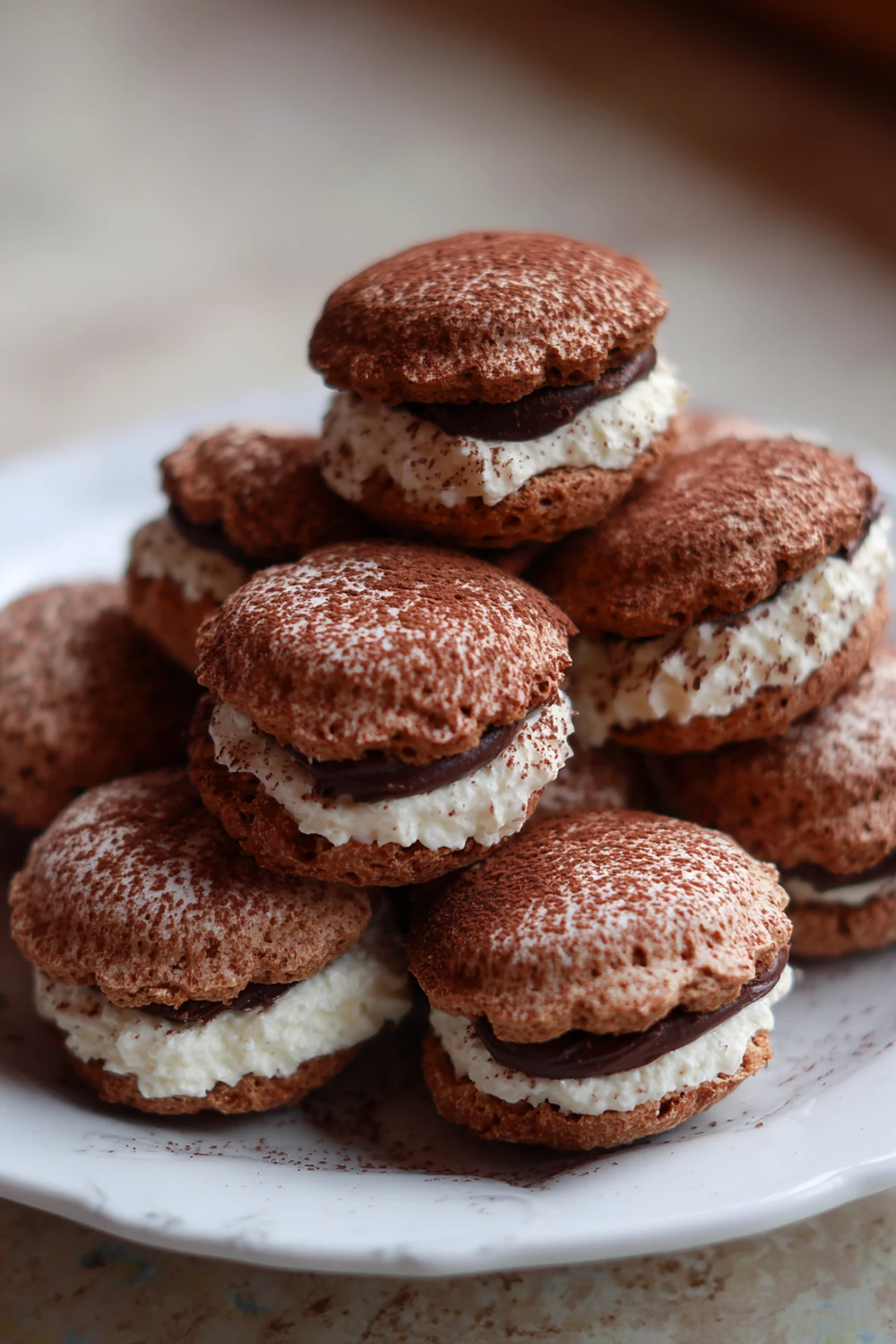 Easy Chocolate Cream Snack Cakes recipe