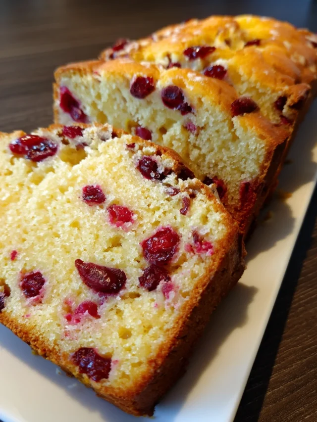 Cranberry Orange Bread Recipe