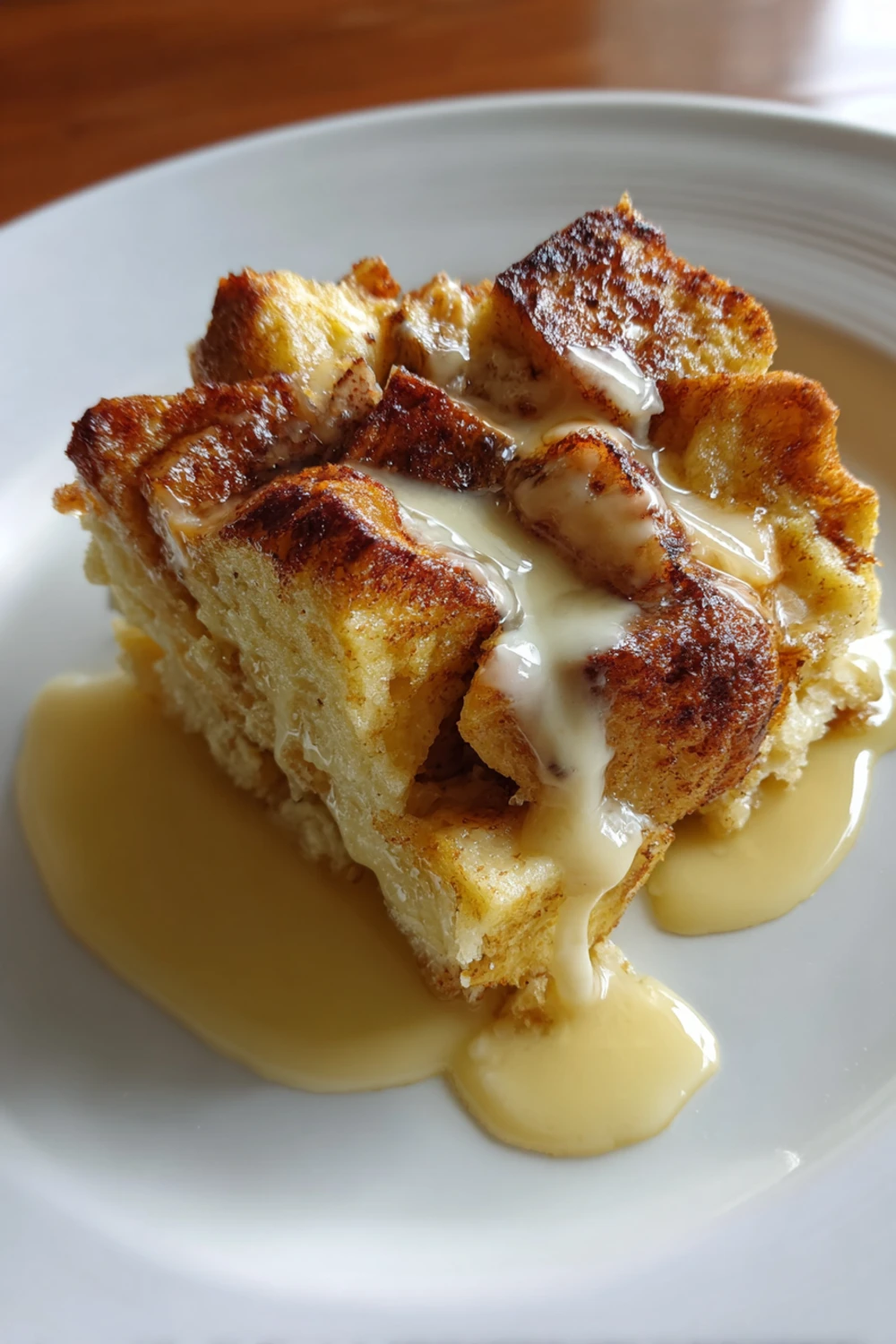 Easy Eggnog Bread Pudding Recipe recipe
