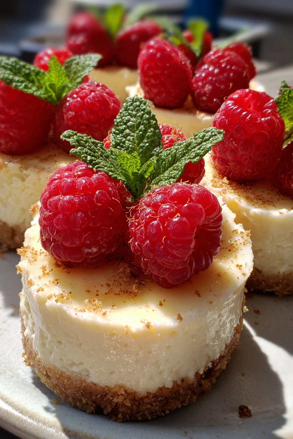 Mini No Bake Cheesecakes recipe