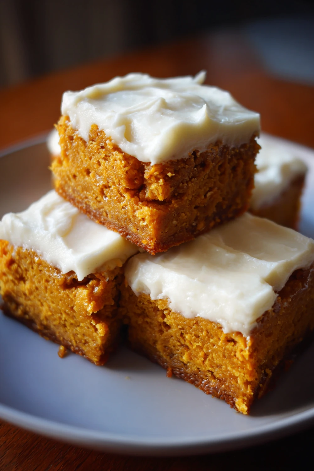 Pumpkin Bars With Cream Cheese Frosting recipe
