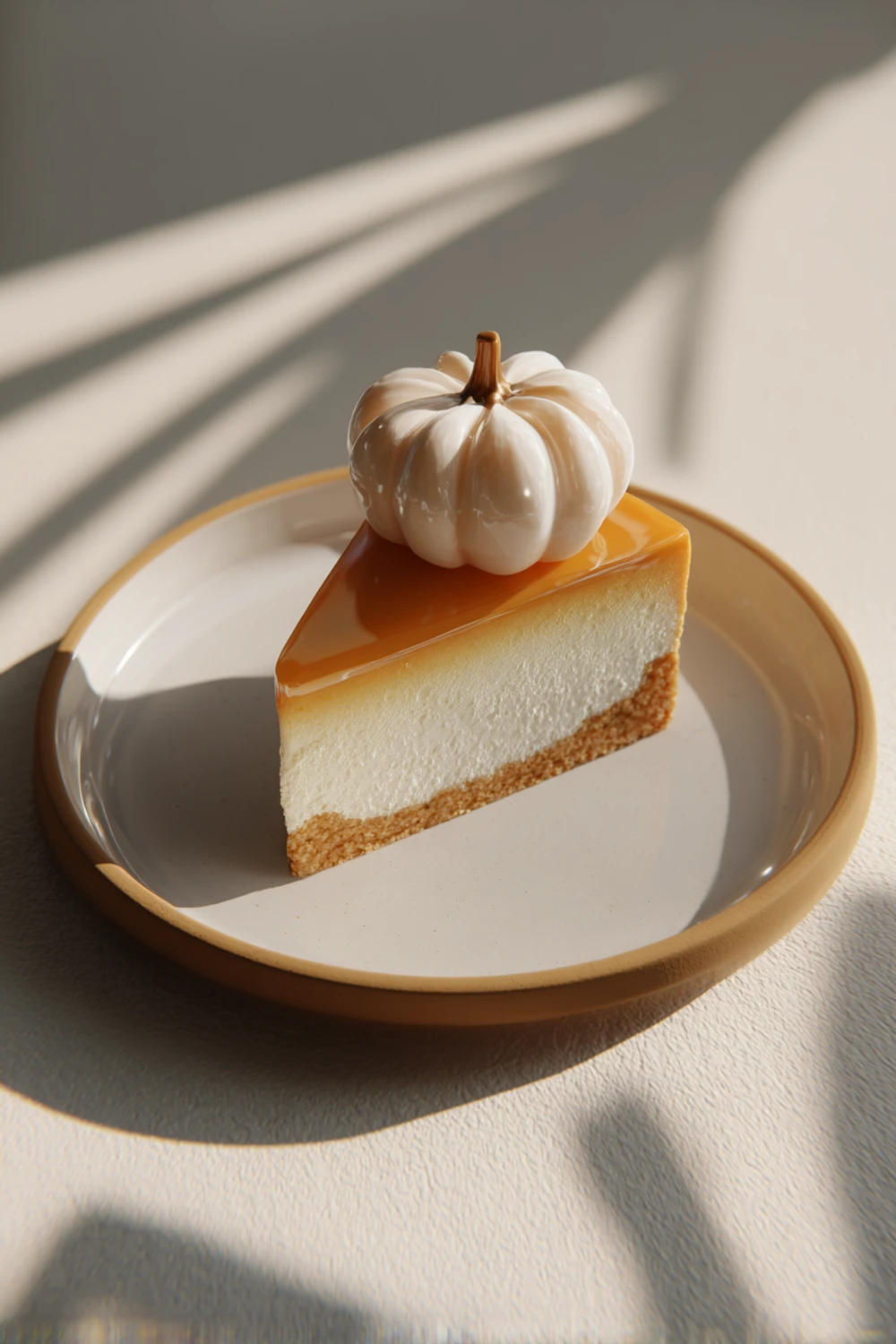 Easy pumpkin cheesecake recipe with creamy filling recipe
