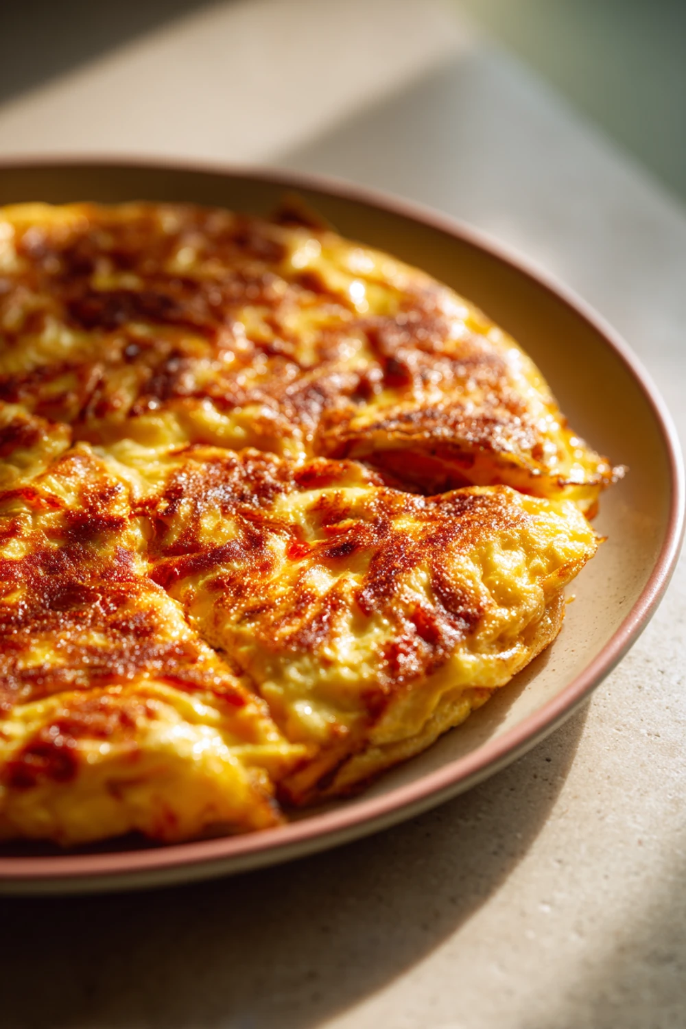 Easy Spanish omelette recipe with potatoes