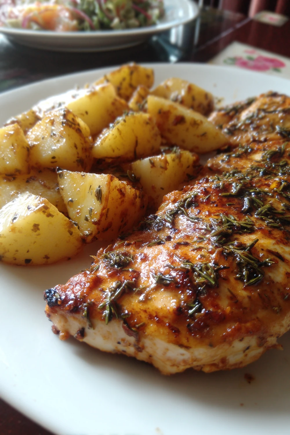 Spiced Chicken With Apples Recipe recipe