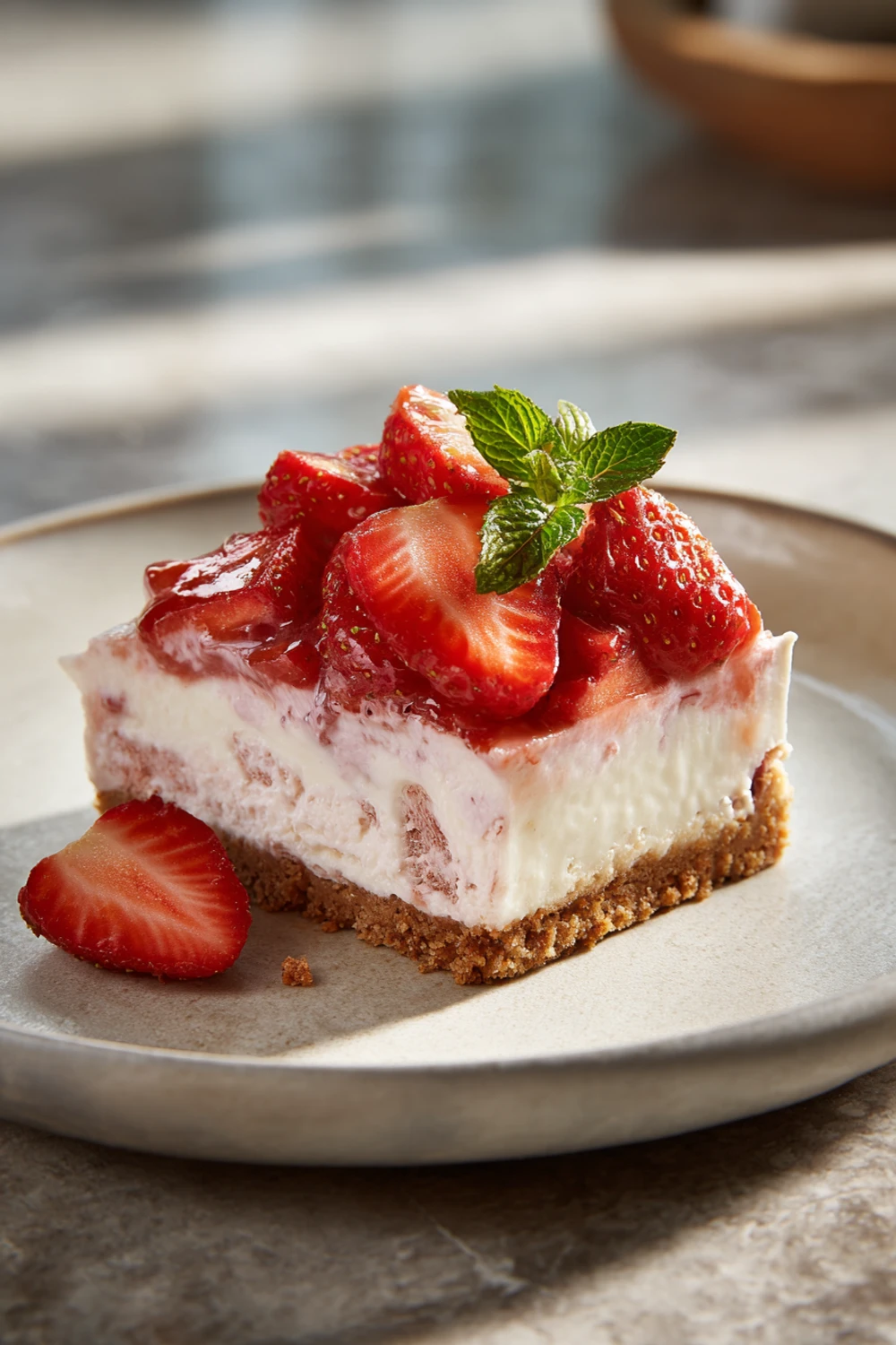 Easy strawberry cheesecake recipe for beginners recipe