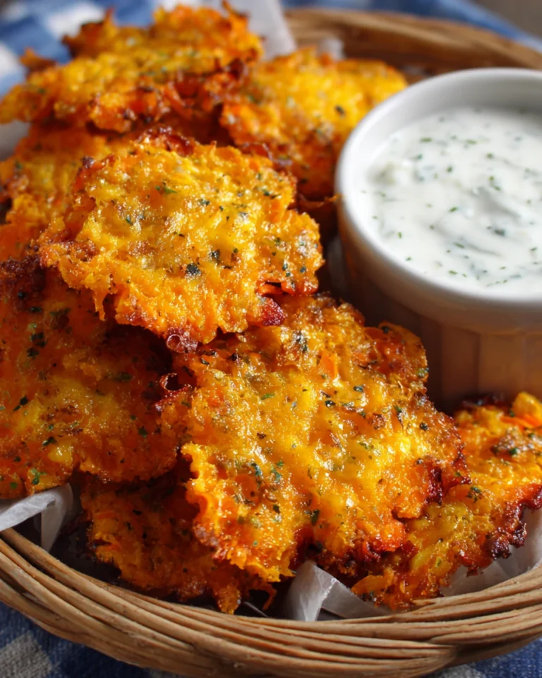 Crispy Cheddar-Ranch Smashed Carrots Recipe