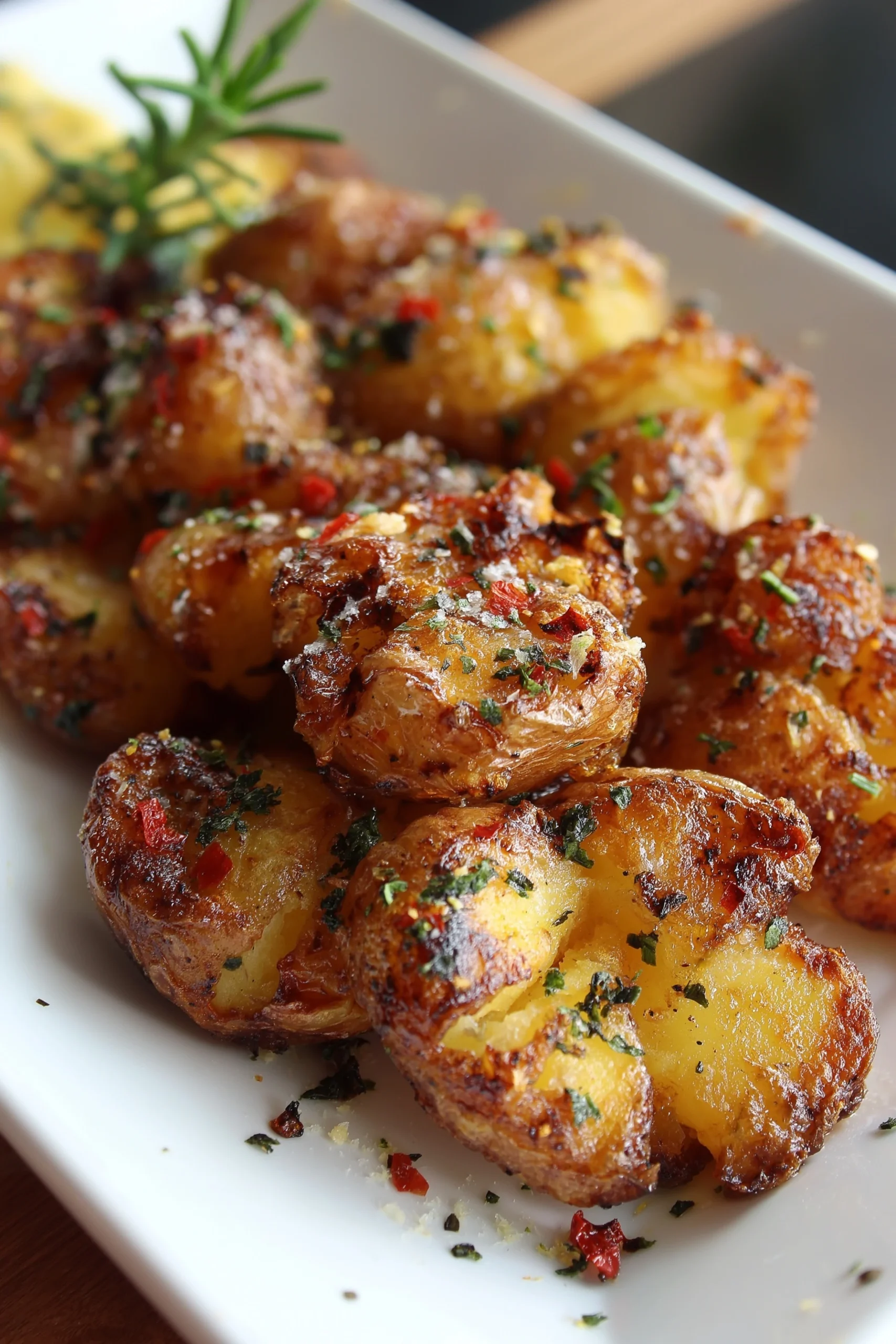 Crispy Smashed Potatoes Recipe