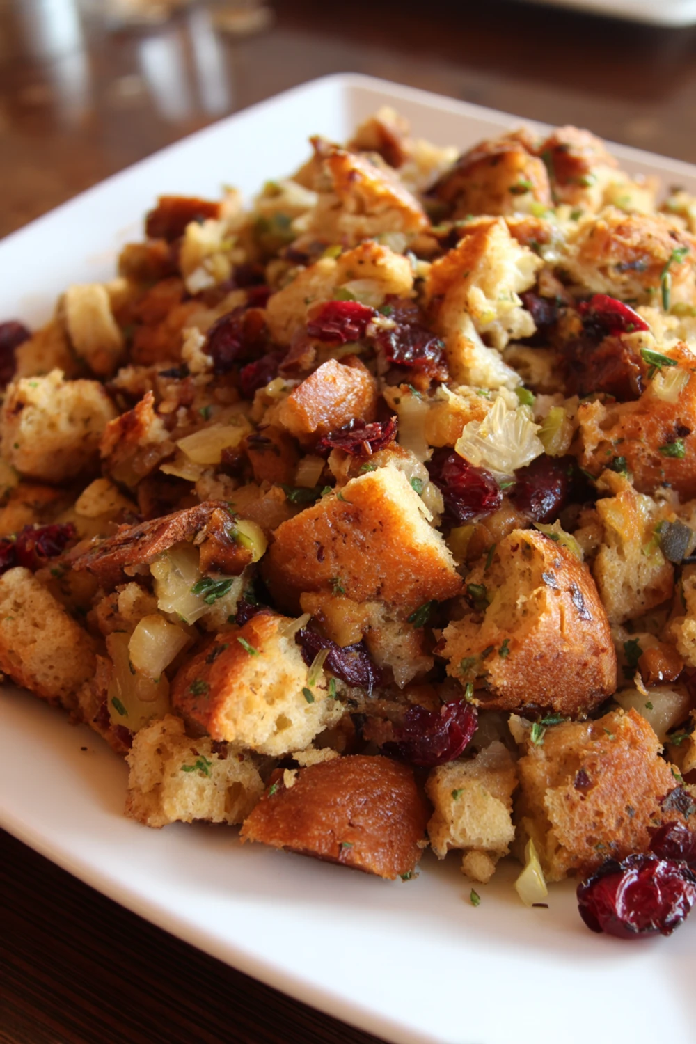 Apple Cranberry Stuffing recipe
