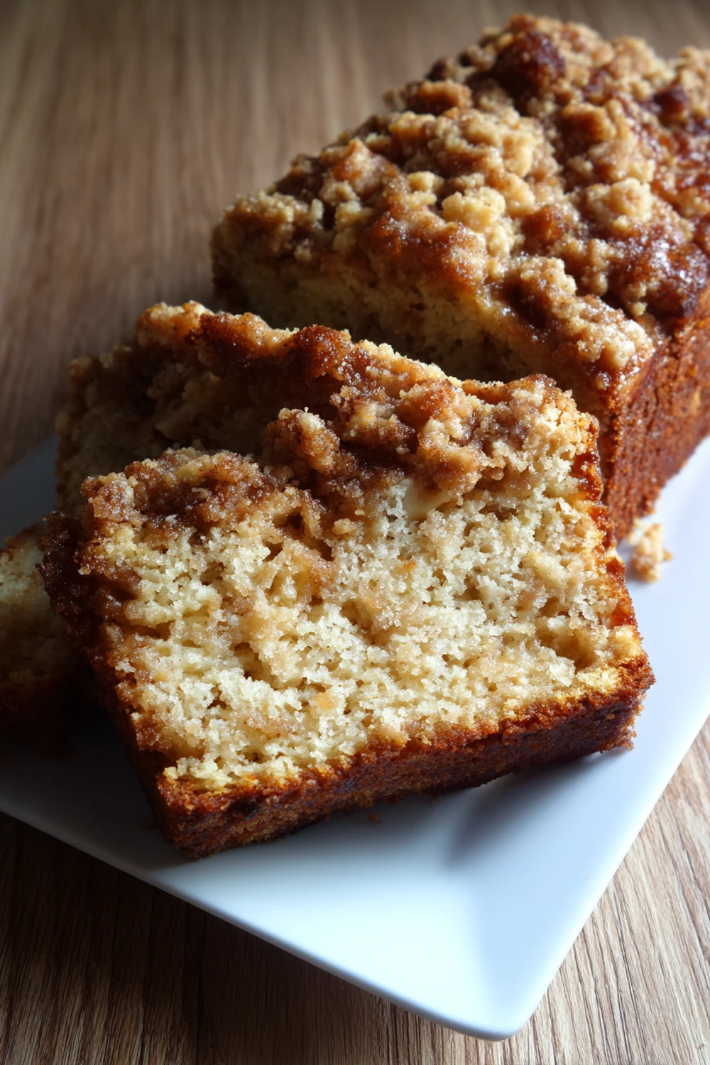 Easy Apple Crumble Loaf Recipe recipe
