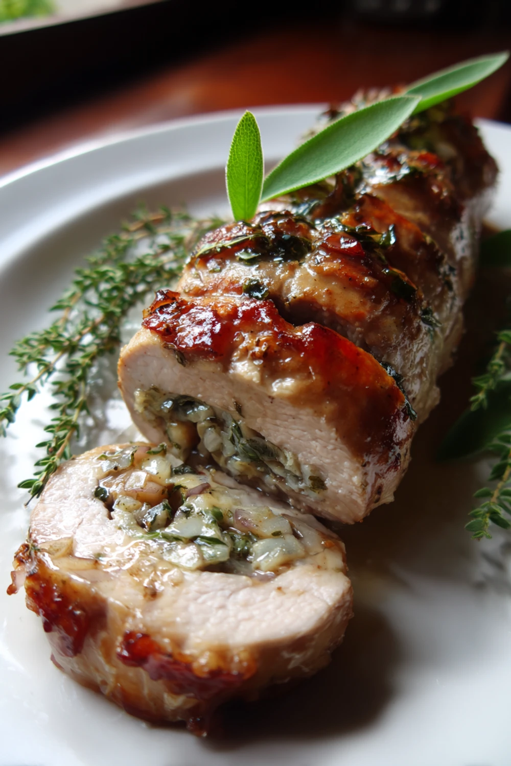 Apple Stuffed Pork Loin Recipe recipe