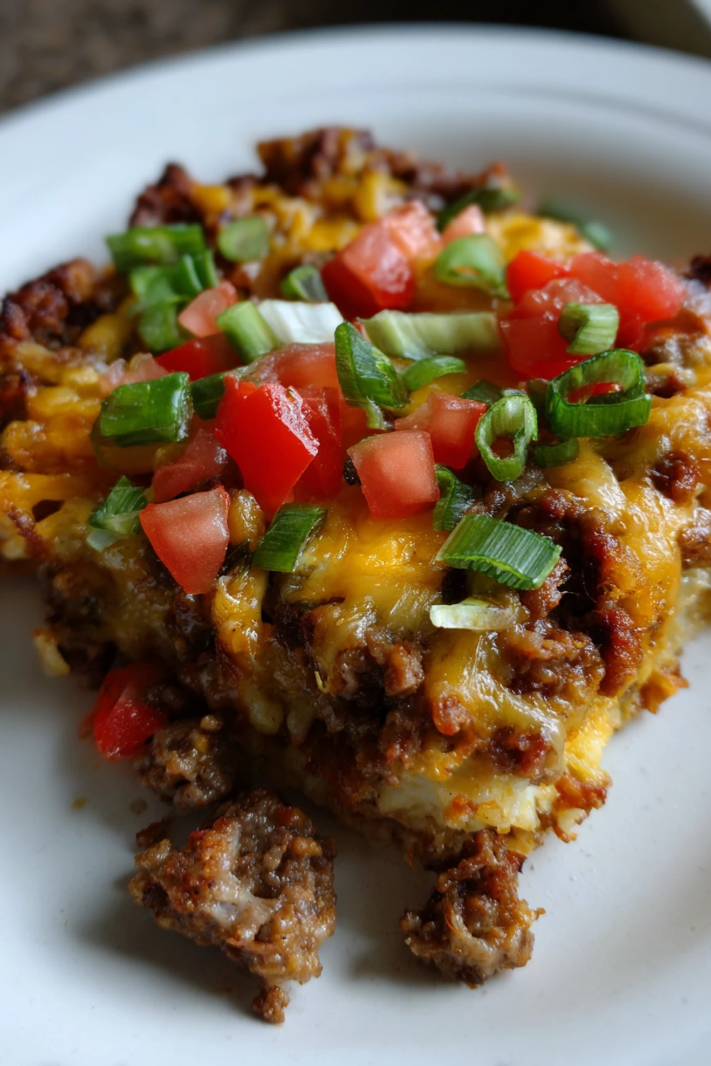 Easy Beef And Bean Taco Casserole Recipe recipe