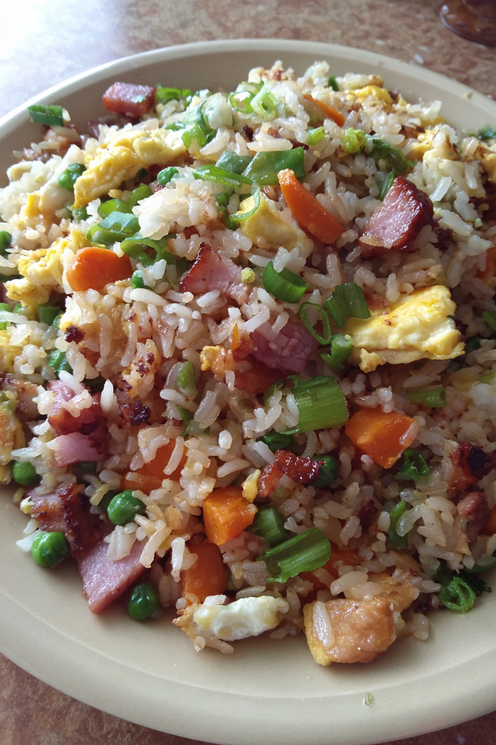 Easy Breakfast Fried Rice Recipe recipe