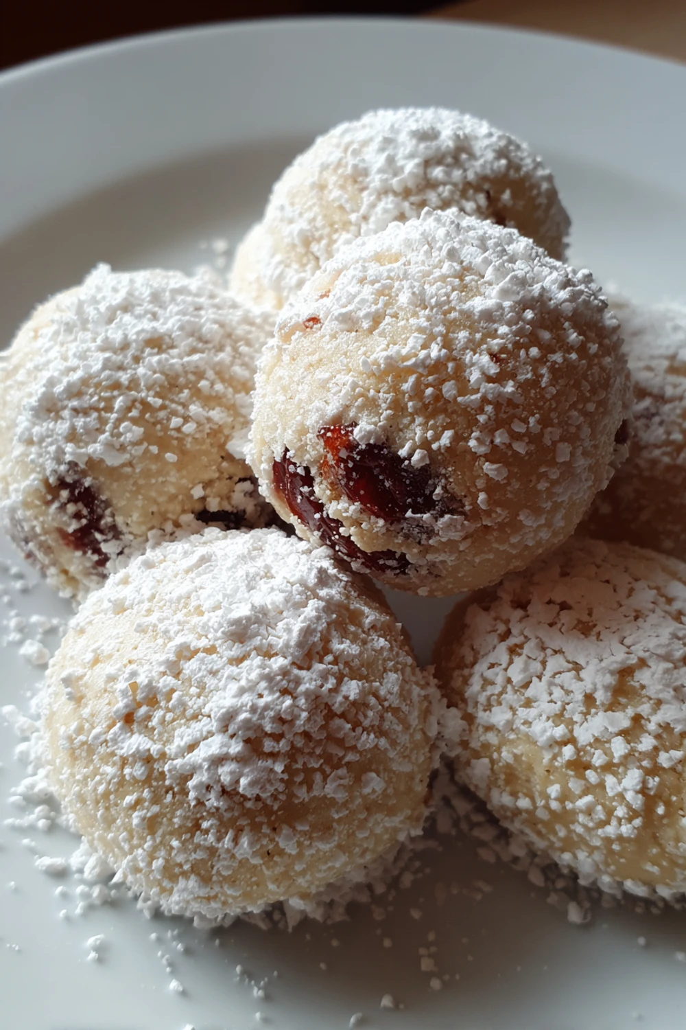 Cherry Snowball Cookies Recipe recipe