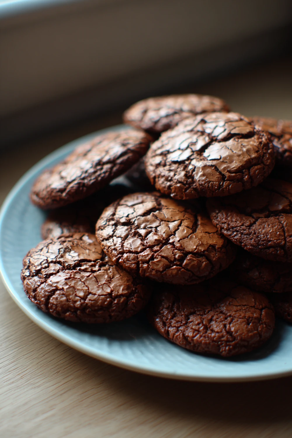 Chewy Gooey Brownie Cookies recipe