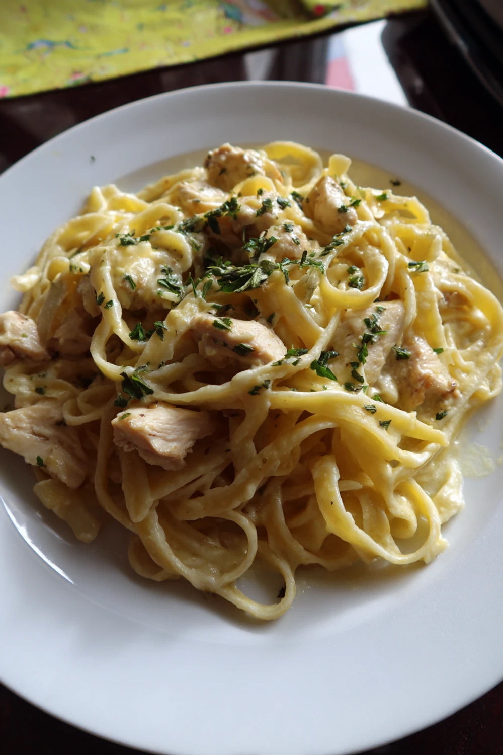 Easy Chicken Fettuccine Alfredo Recipe recipe