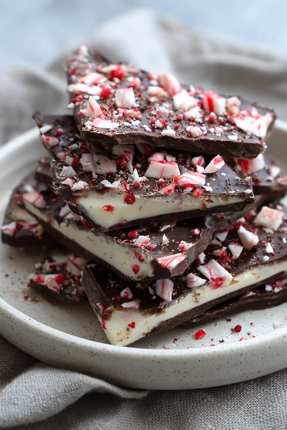 Easy Chocolate Peppermint Bark Recipe recipe